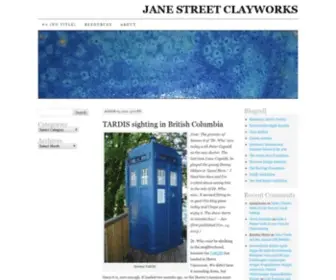 Janestreetclayworks.com(JANE STREET CLAYWORKS) Screenshot