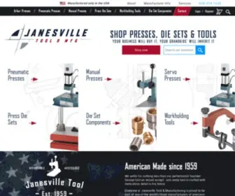 Janesvilletool.com(Janesville Tool & Manufacturing) Screenshot