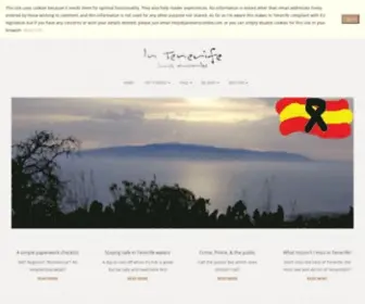 Janetanscombe.com(In Tenerife) Screenshot