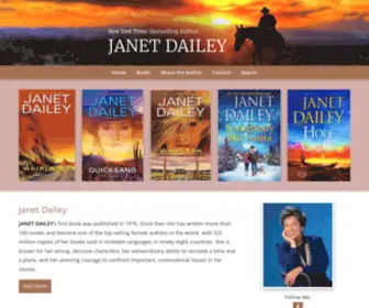 Janetdailey.com(Janet Dailey) Screenshot