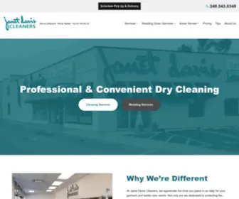 Janetdaviscleaners.com(Janet Davis Dry Cleaners) Screenshot