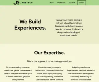 Janetech.io(JT version 4) Screenshot