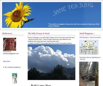 Janeterjung.org(Jane Terjung's Fun Site) Screenshot