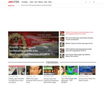 Janetes.com(Jan Etes) Screenshot