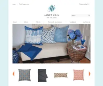 Janetkain.com(Decorative pillows) Screenshot