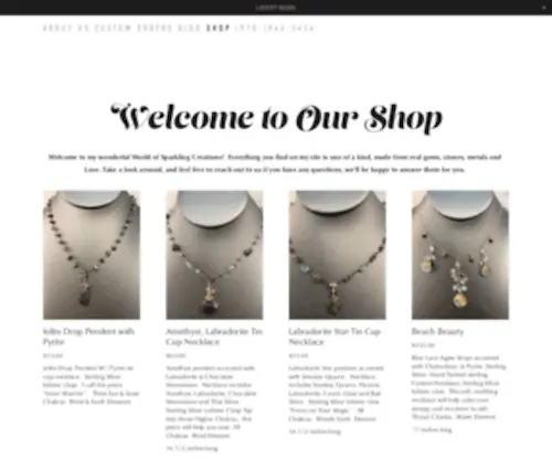 Janetplanetjewelry.com(Janet Planet Jewelry) Screenshot