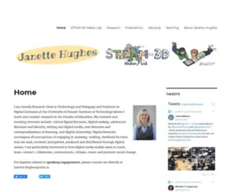 Janettehughes.ca(Just another WordPress site) Screenshot