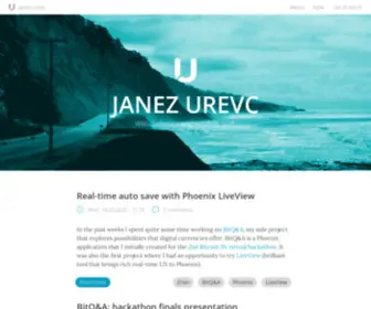 Janezurevc.name(Janez Urevc) Screenshot
