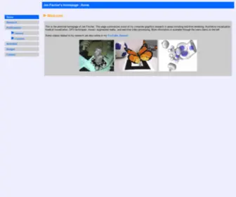 Janfischer.com(Jan Fischer's) Screenshot