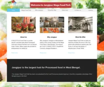 Jangipurmegafoodpark.com(Jangipur Mega Food Park) Screenshot