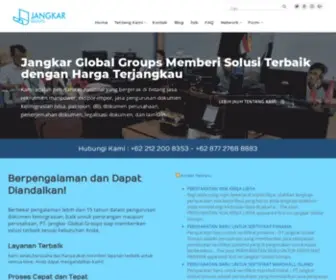 Jangkargroups.co.id(Jangkar Global Groups) Screenshot