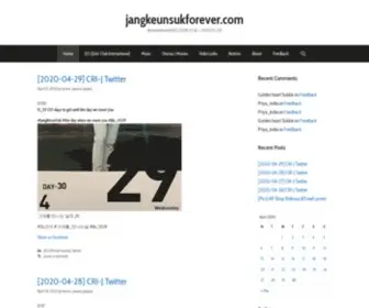 Jangkeunsukforever.com(#WelcomebackJKS "Our new journey started on May 29th) Screenshot