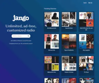 Jango.com(Free Music Online) Screenshot
