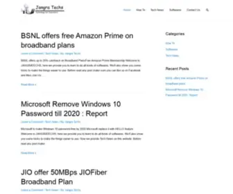 Jangratechs.com(Jangra Techs) Screenshot