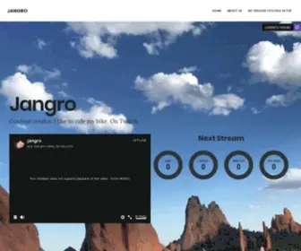 Jangro.com(Rebooting) Screenshot