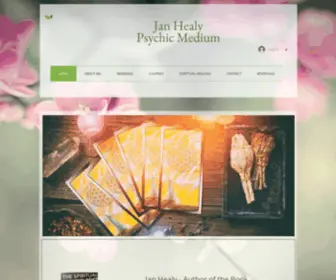 Janhealypsychic.com.au(Jan Healy Psychic Medium) Screenshot