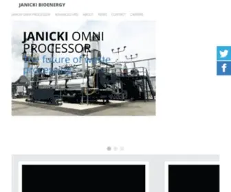 Janickibioenergy.com(Sedron Technologies) Screenshot