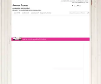 Janinesflorist.com.au(Janines Florist) Screenshot