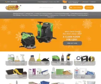 Janisource.com(Commercial Cleaning Supplies and Commercial Cleaning Equipment) Screenshot