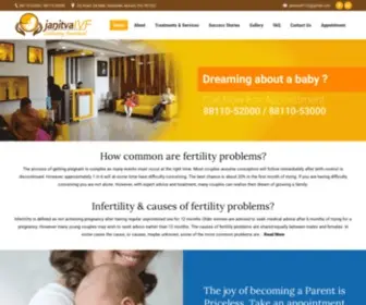 Janitvaivf.com(Janitva ivf) Screenshot