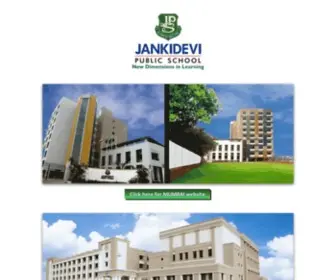 Jankidevipublicschool.in(Jankidevi Public School Portal) Screenshot