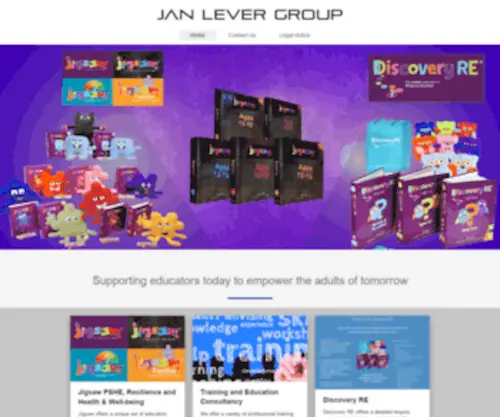 Janlevergroup.com(Jigsaw PSHE Ltd) Screenshot