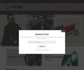 Janmanshop.com(Motorbike custom & Stock Leather Suits & Jackets & Accessories) Screenshot