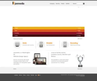 Janmedia.com(Washington DC Web Design Agency) Screenshot