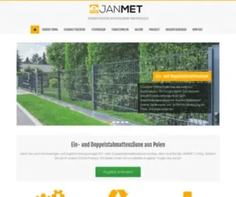 Janmet-Stabmatten.de(Ein) Screenshot