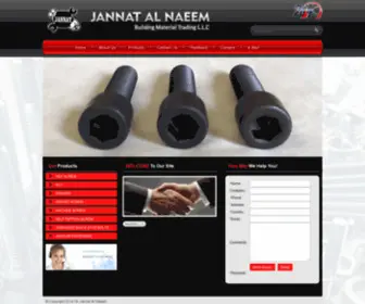 Jannatalnaeem.com(Building Materials Trading LLC) Screenshot