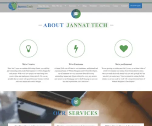 Jannattech.com(Site is undergoing maintenance) Screenshot