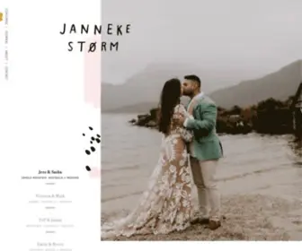 Jannekestorm.com(Sunshine Coast wedding and fashion photographer // Janneke Storm) Screenshot