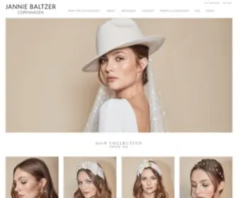 Janniebaltzer.com(Wedding Headpieces and Veils) Screenshot