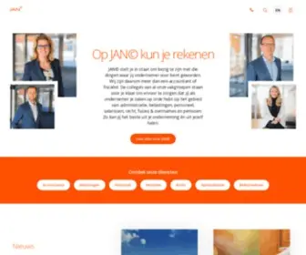 Jan.nl(JAN© Accountants & Adviseurs) Screenshot