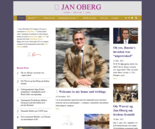 Janoberg.me(Jan Oberg) Screenshot