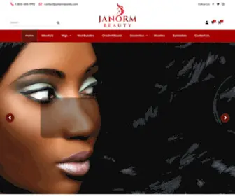 Janormbeauty.com(Janorm Beauty) Screenshot