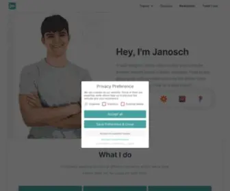 Janoschsworkspace.com(Janosch's Workspace) Screenshot