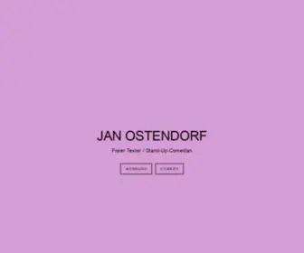 Janostendorf.net(Jan Ostendorf schreibt gerne) Screenshot