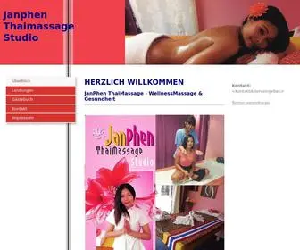 Janphen-Thaimassage.de(Überblick) Screenshot