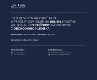 Janriha.cz(Jan Říha) Screenshot