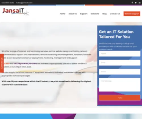 Jansait.com(Bot Verification) Screenshot