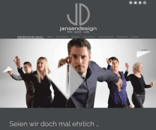 Jansen-Design.de(Ihr Unternehmen perfekt in Szene gesetzt) Screenshot