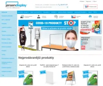 Jansen-Display.cz(Esk) Screenshot