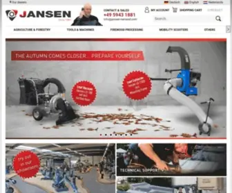 Jansen-Versand.com(Jansen Mailorder) Screenshot