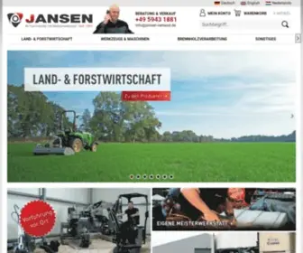 Jansen-Versand.de(Jansen Versand) Screenshot