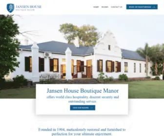 Jansenhouse.co.za(Jansen House) Screenshot