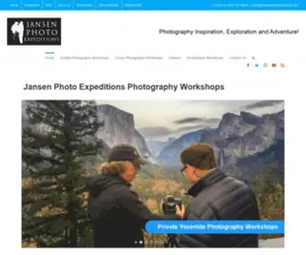 Jansenphotoexpeditions.com(Landscape Photography Workshops with Jansen Photo Expeditions) Screenshot