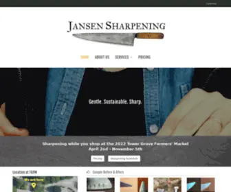 Jansensharpening.com(Jansen Sharpening) Screenshot