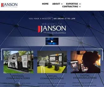 Jansoncom.com(Your Communications Integrator) Screenshot