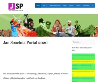 Jansoochnaportal.in(Jan Soochna Portal) Screenshot